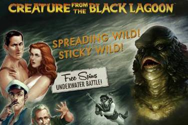 Creature from the black lagoon